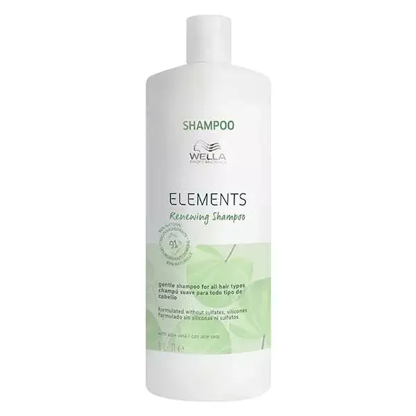 Éléments de shampooing régénérant sans sulfate pour tous types de cheveux